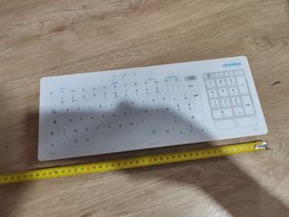 Teclado Cleankeys táctil antimicrobiano numerico
