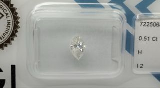 Diamante 0.51 ct IGI