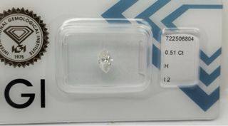 Diamante 0.51 ct IGI