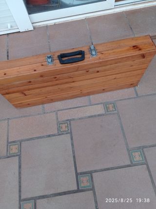 Mesa picnic plegable madera