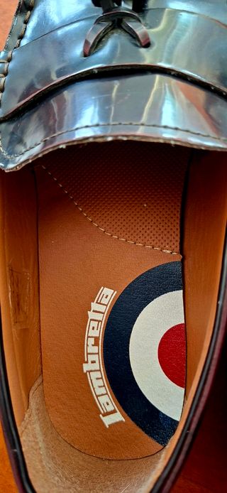 Zapatos Lambretta - Negro/Marrón