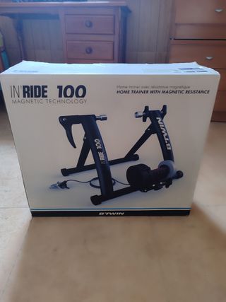 Rodillo Bicicleta B'Twin In'Ride 100 magnético
