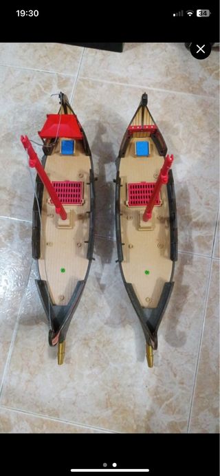 2 Barcos Romanos Playmobil despiece