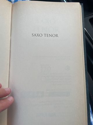 Saxo Tenor Roberto Vidal Bolaño