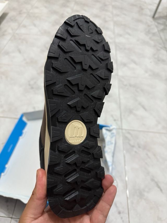 Zapatillas Mustang Hombre Marrón-Negras