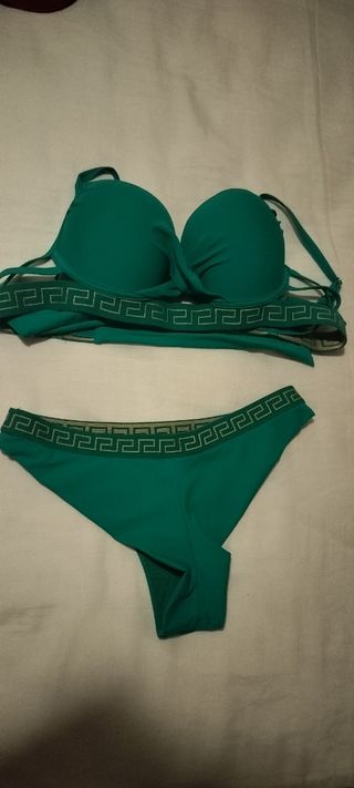 Bikini verde griego