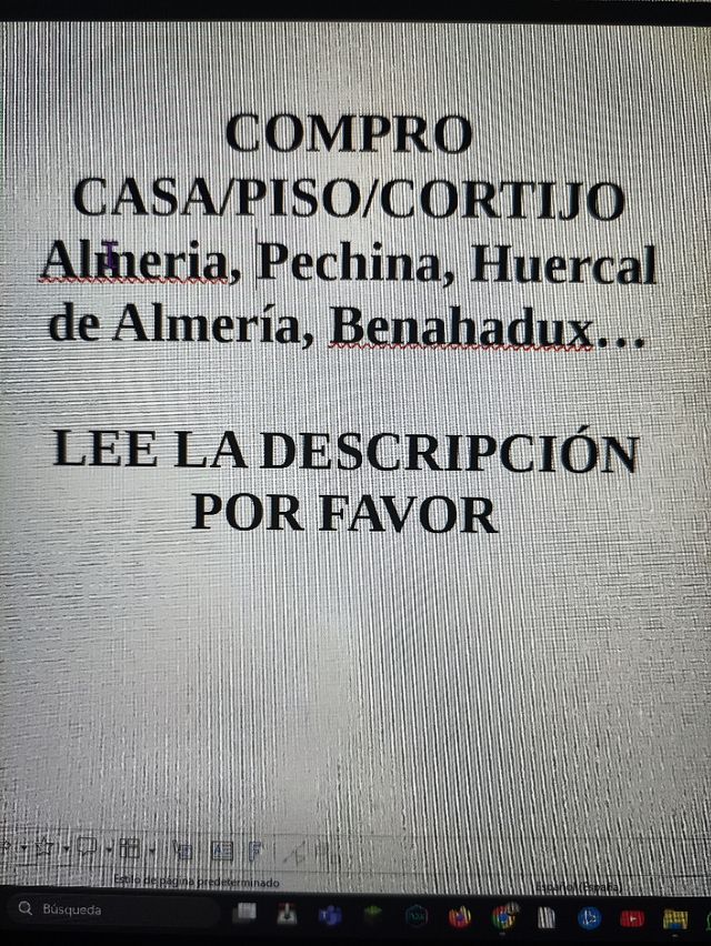 Casa/Piso/Cortijo Almería