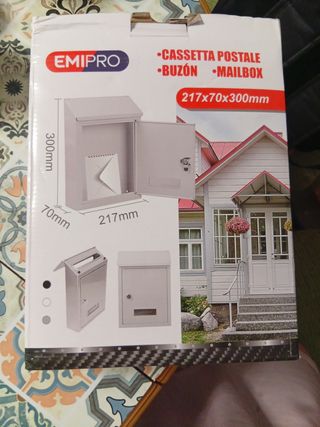 Buzón correo EMIPRO 217x70x300mm