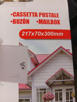 Buzón correo EMIPRO 217x70x300mm