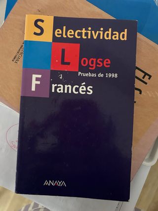 Libro selectividad frances. 