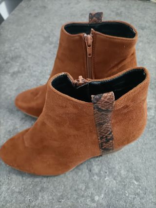 Botines Topway Marrón - Talla 38