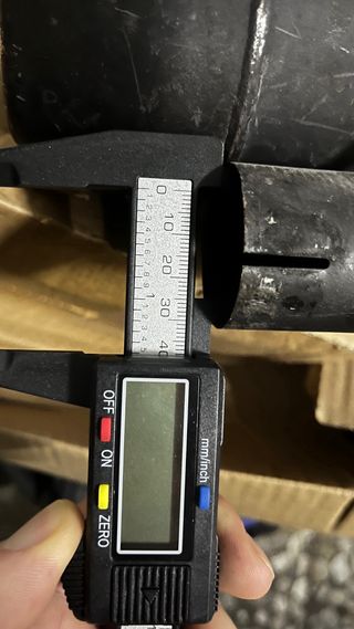 Tubos escape 1977 BMW R100 negros