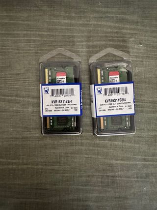 Kingston KVR16S11S8/4 4GB DDR3 12800