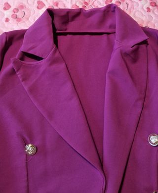 Giacca viola donna - leggera