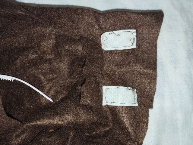 Disfraz de burro o asno marrón