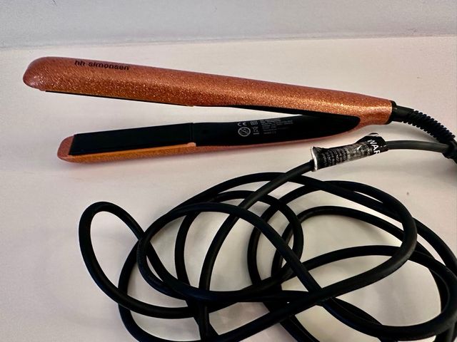 Plancha pelo hh simonsen, dorada