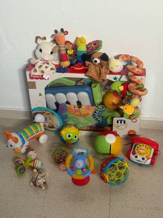 Lote juguetes bebé Fisher-Price