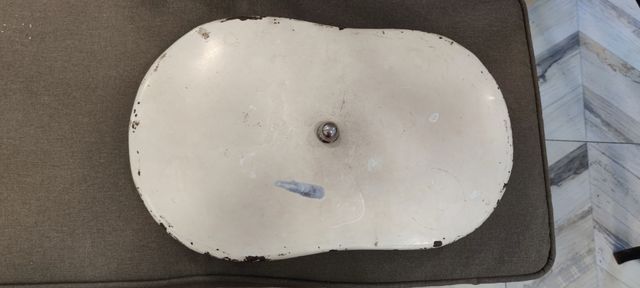 BIDÉ antiguo portátil con tapa