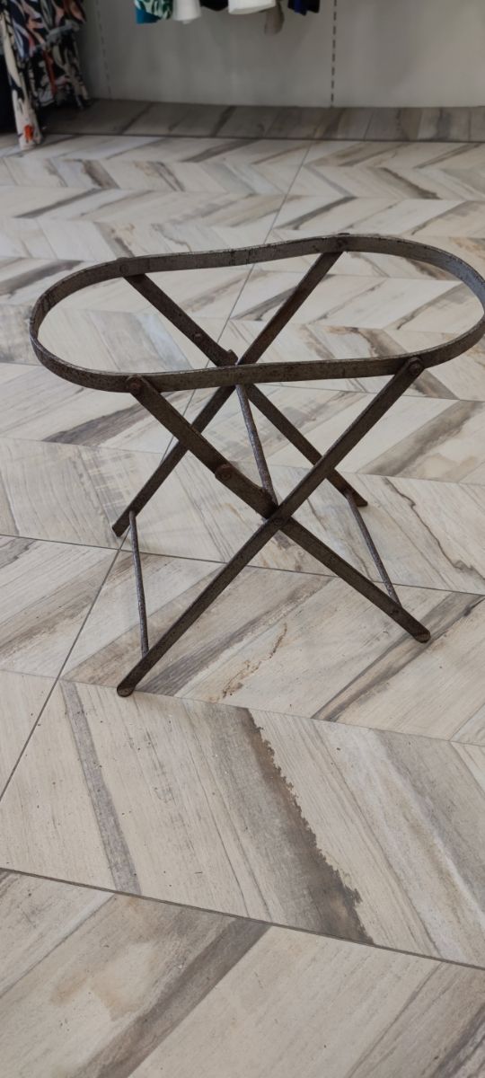 BIDÉ antiguo portátil con tapa