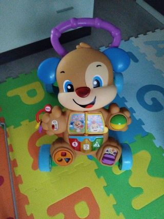 Caminador andador bebé cachorro Fisher Price