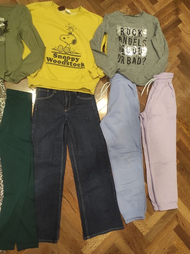 Lote de ropa invierno niña talla 9-10