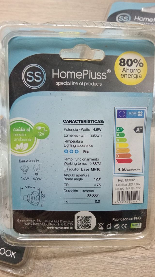 14 Lámparas LED MR16