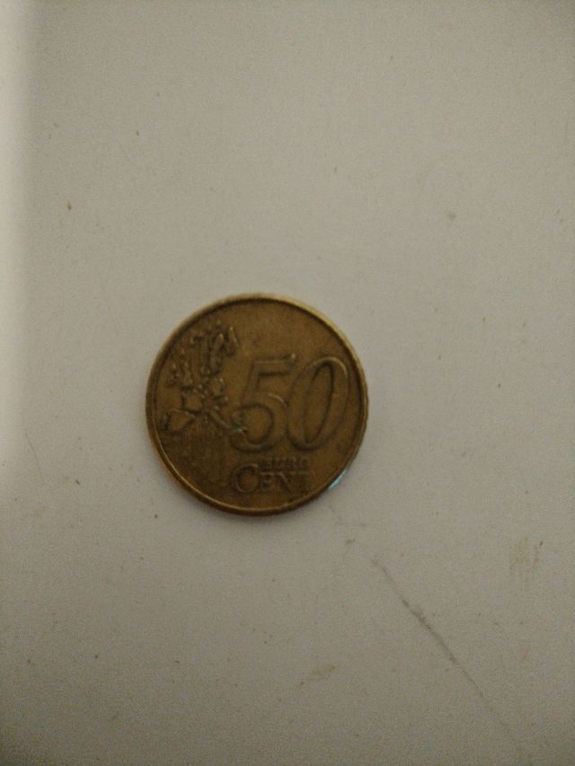 Moneda 50 céntimos Grecia 2002