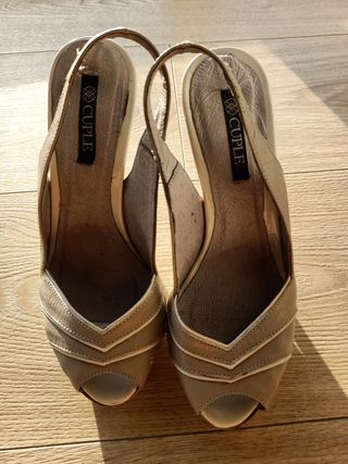 Zapatos CUPLE beige n. 35
