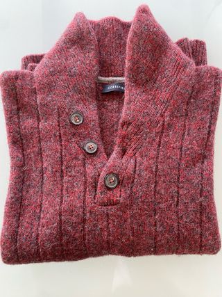 Camisola de Lã Vermelha