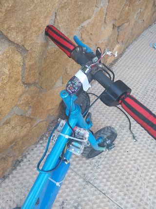 Patinete eléctrico bici modificada