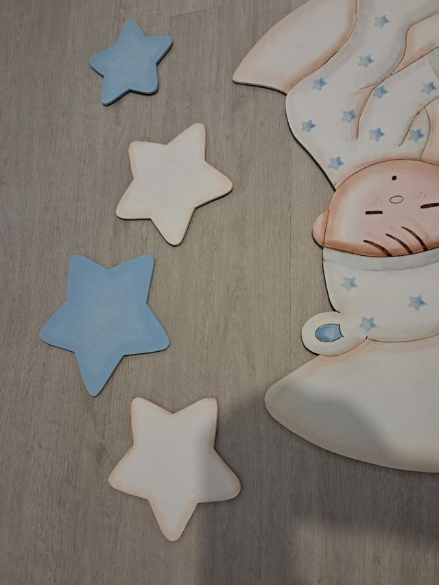 Decoración infantil madera