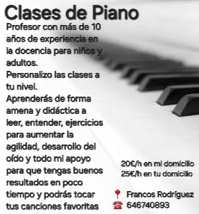 Clases de Piano