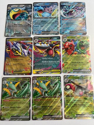 Cartas Pokémon EX