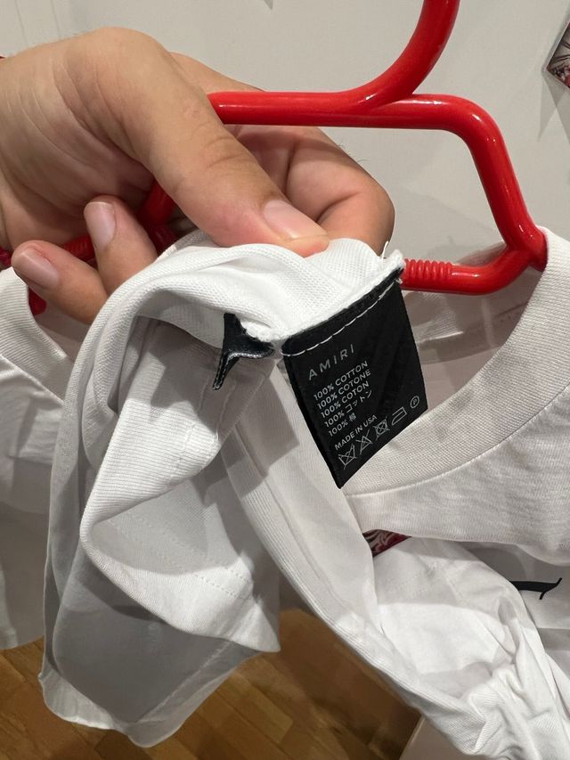 Camiseta amiri oversize