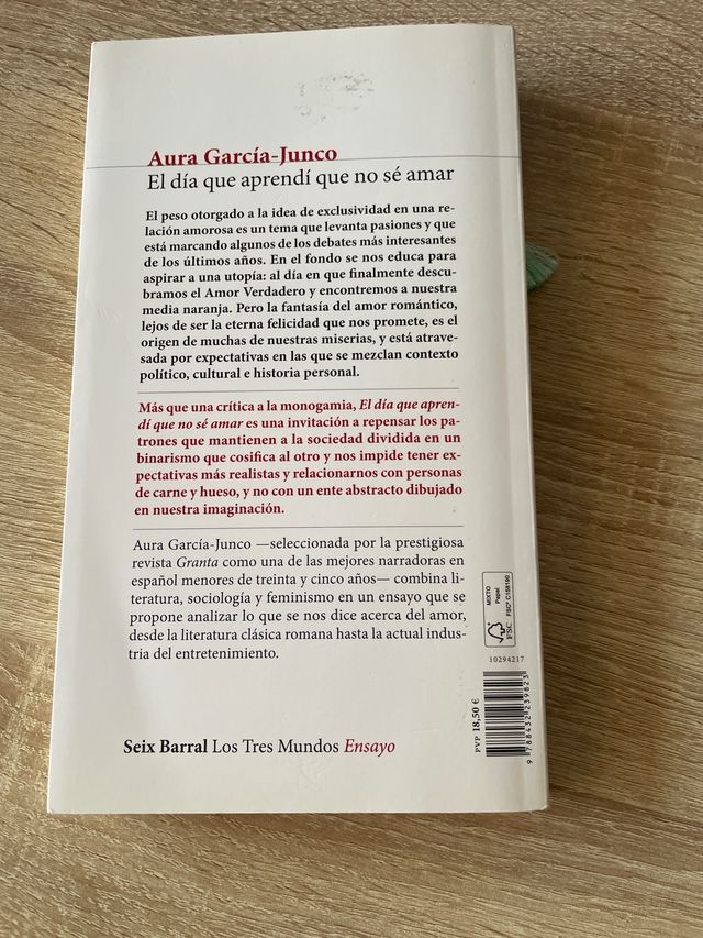 El día que aprendí que no sé amar