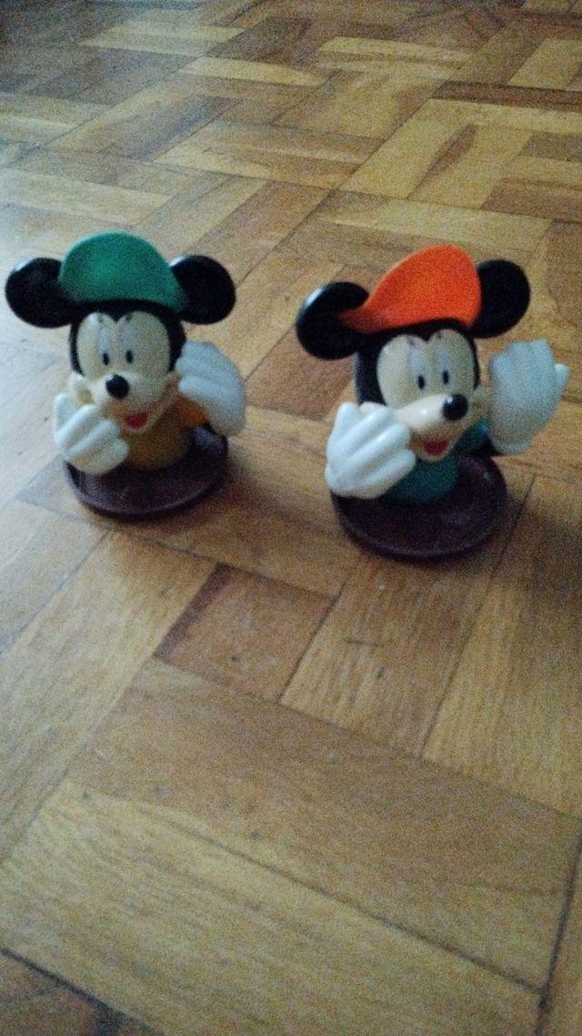 2 Figuras Mickey Mouse Vintage