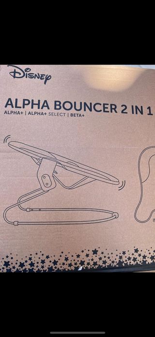 Silla hauck Alpha Bouncer 2 en 1 Disney