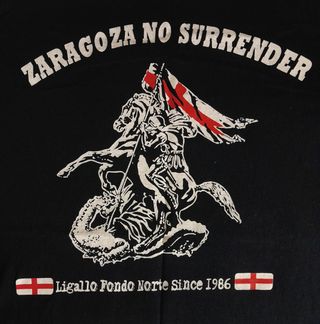 Camiseta ZARAGOZA ultras Ligallo NUEVA - S