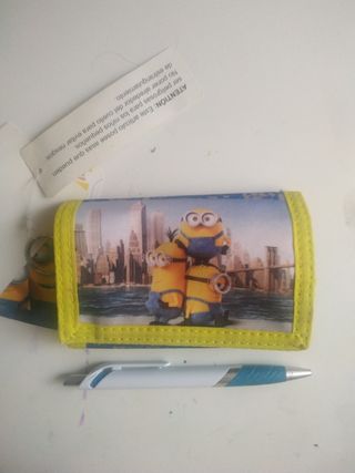 Monedero Minions - Amarillo