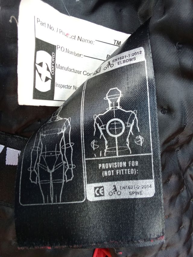 Chaqueta motorista 4XL en Liquidación