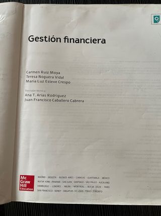 Gestion Financiera Grado Superior