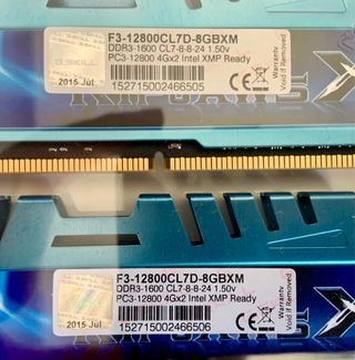 RAM G.SKILL RipjawsX 8GB (2x4GB)