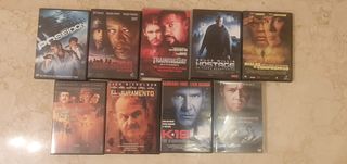 9 Películas DVD - Acción & Suspense
