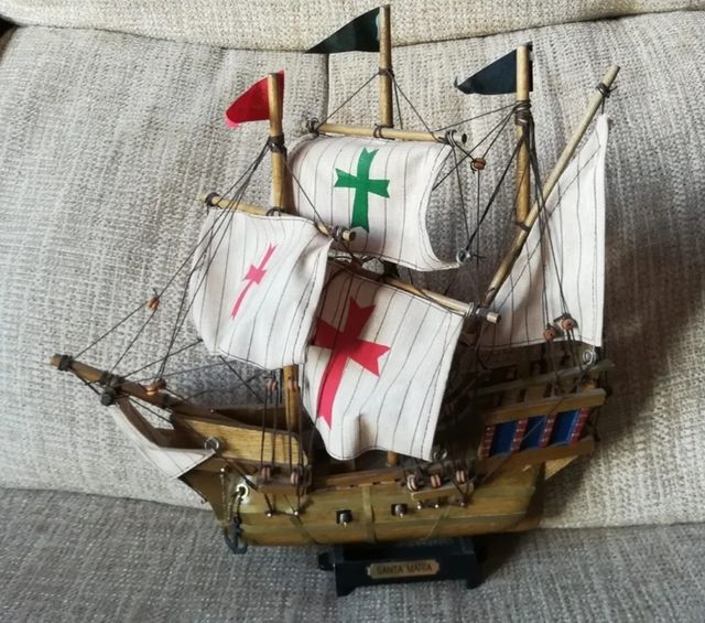 Maqueta Carabela Santa Maria