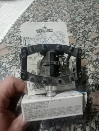 Pedales BTWIN Semi Auto Road 100