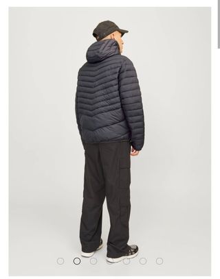 Chaqueta Jack&Jones negra acolchada