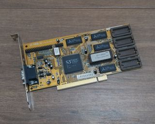 Placa de Vídeo Retro S3 Virge 3D 2Mb PCI