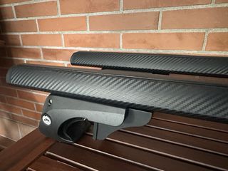 Barras baca coche negras