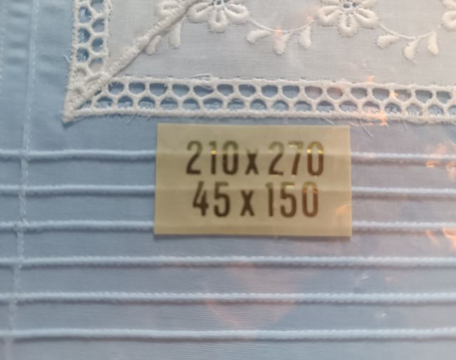 Juego de Sábanas Vintage Terlenka - Azul