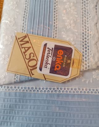 Juego de Sábanas Vintage Terlenka - Azul